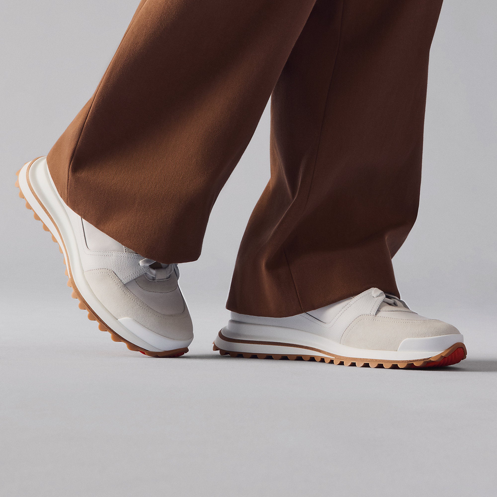  Hermes Leader Sneaker Blanc