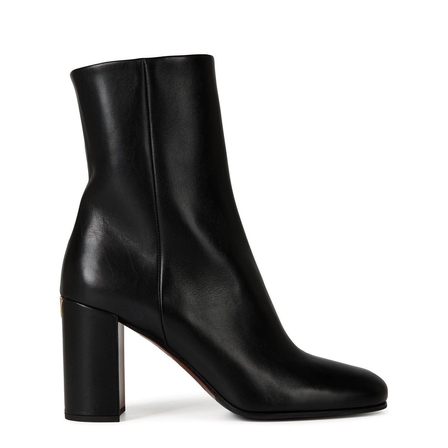  Leather Boots Black