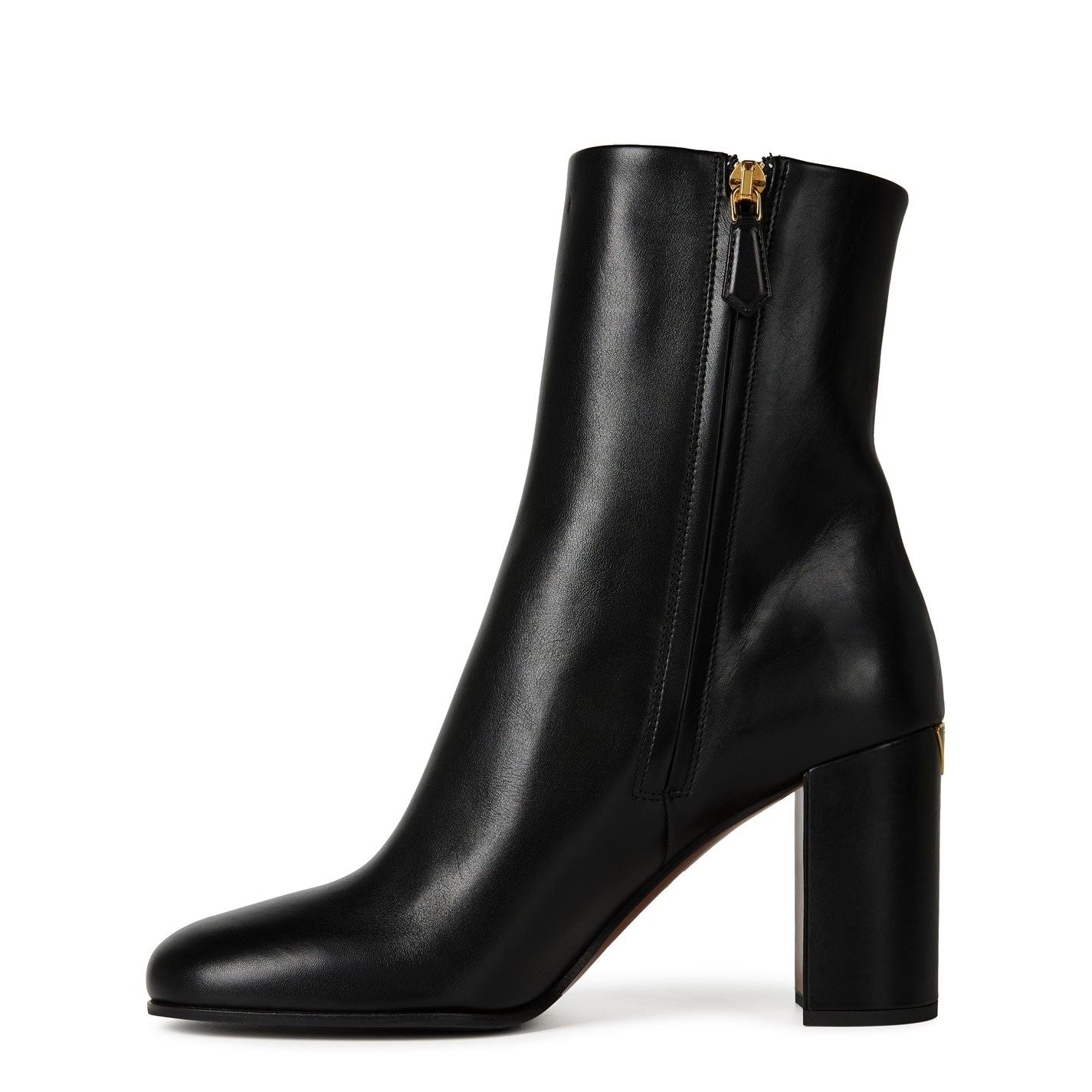  Leather Boots Black