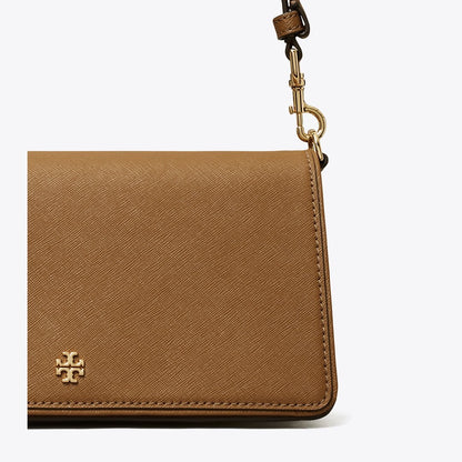 Tory Burch Leather Convertible Crossbody Moose