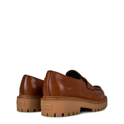  Leather Loafers COGNAC
