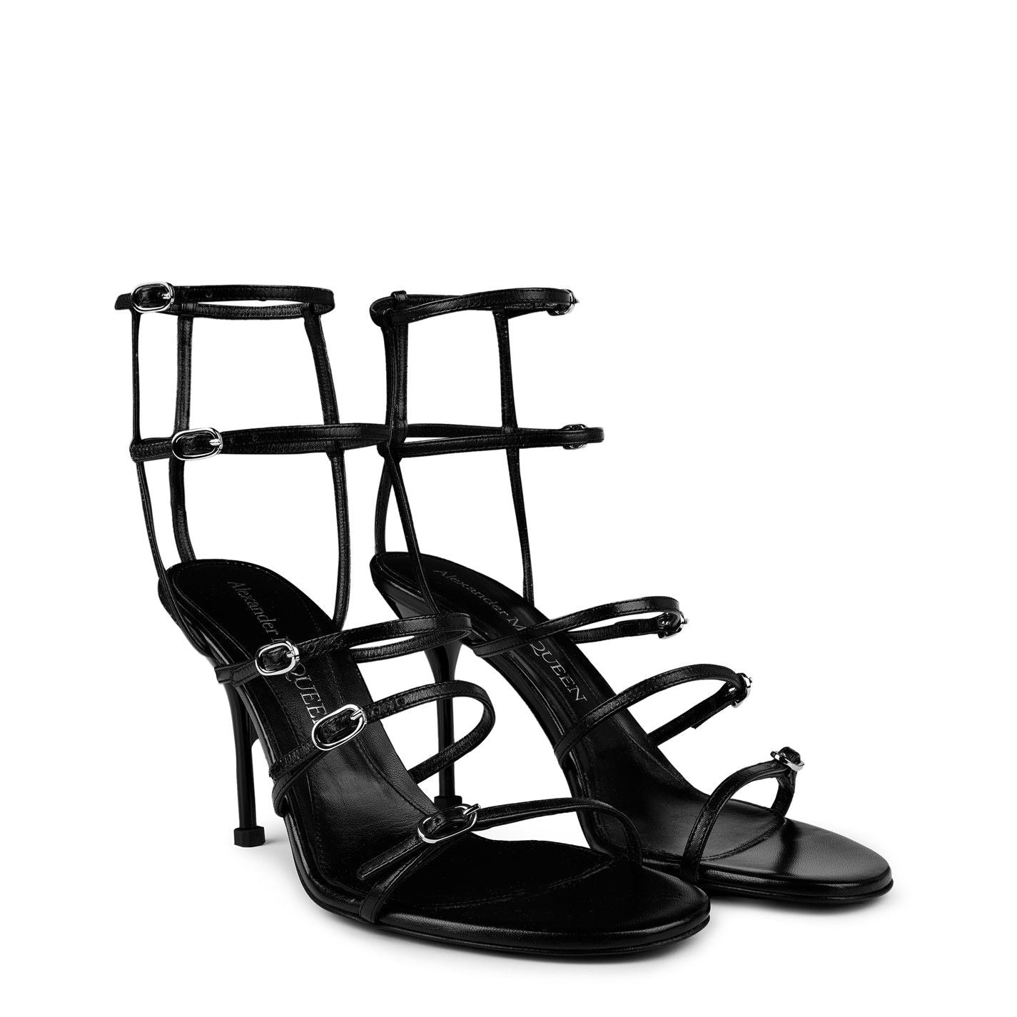  Leather Sandals Black