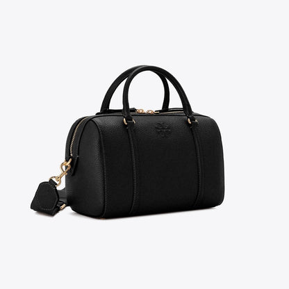 Tory Burch Leather Satchel Black