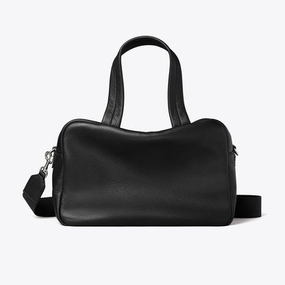 Tory Burch Leather Satchel Black