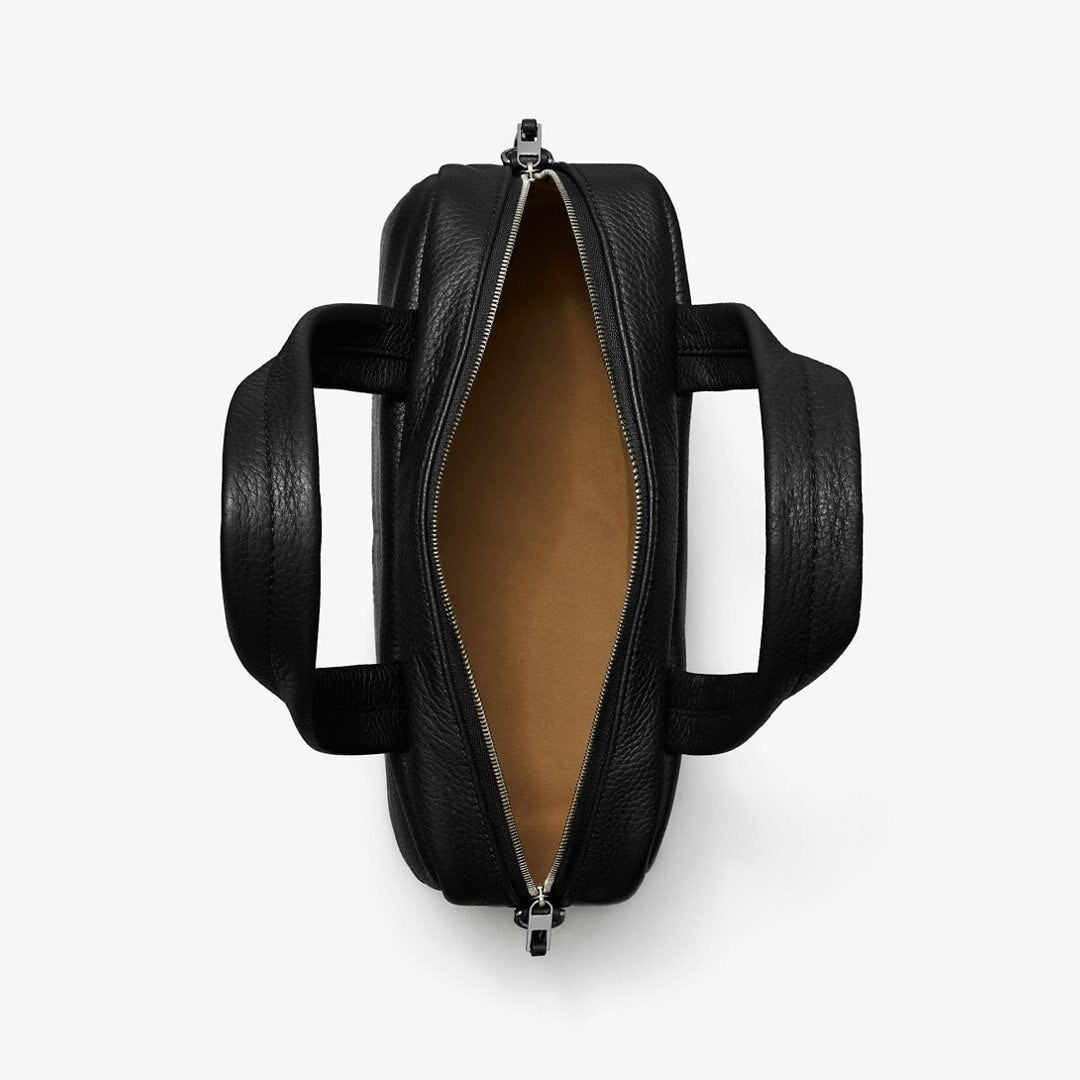 Tory Burch Leather Satchel Black