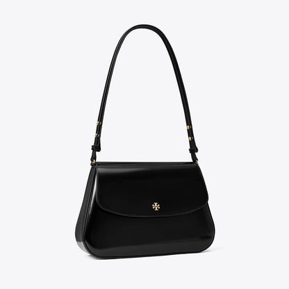 Tory Burch Leather Shoulder Bag Black