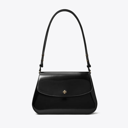 Tory Burch Leather Shoulder Bag Black