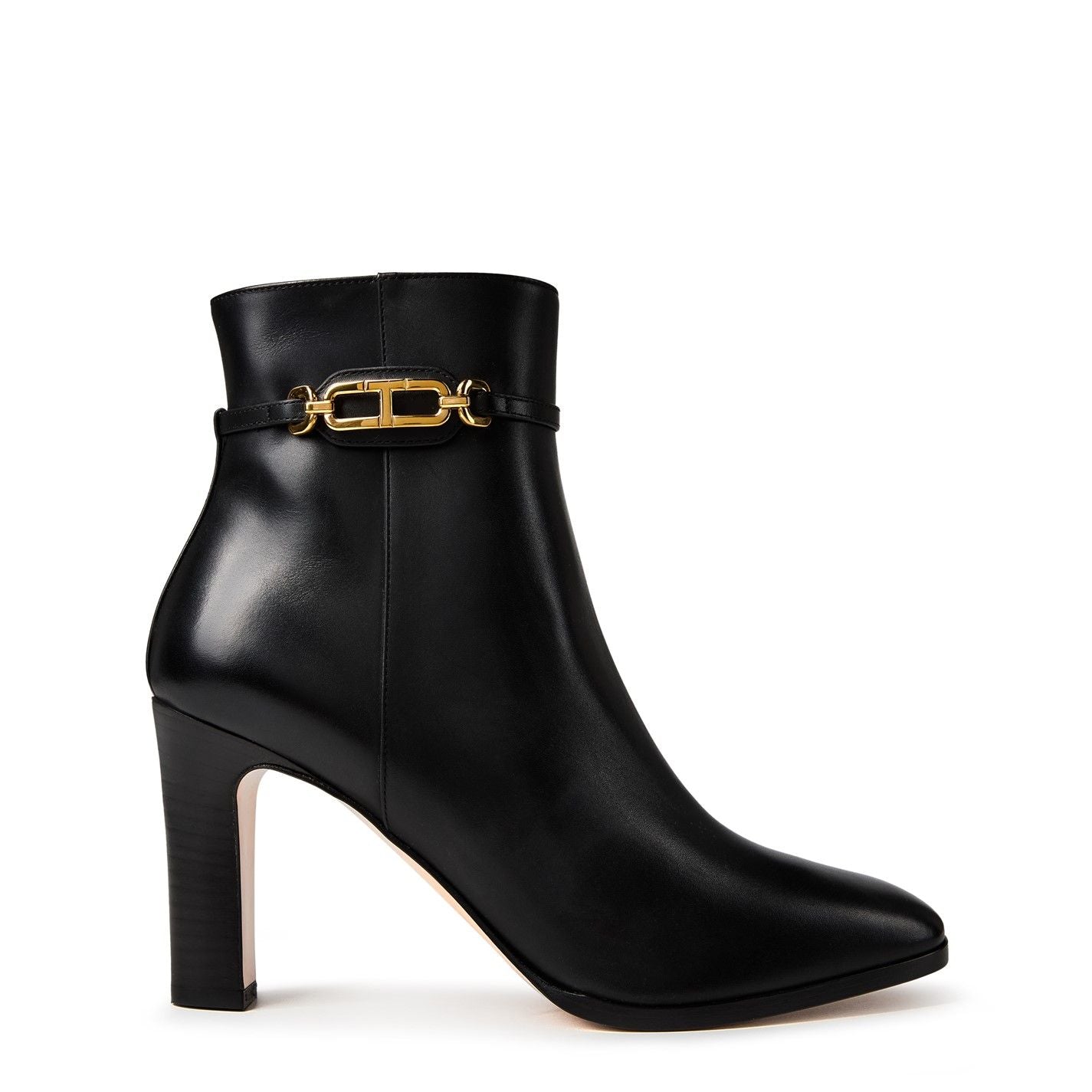  Leather Whitney Ankle Boot Black