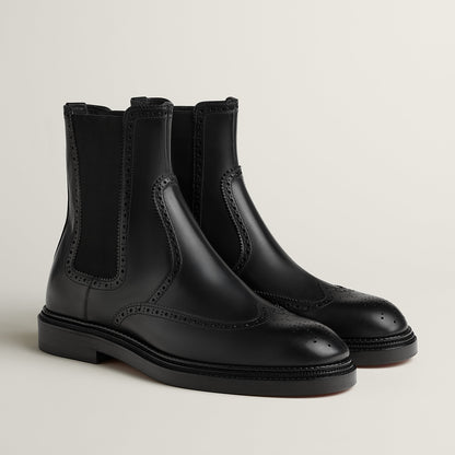  Hermes Legacy Ankle Boot Noir