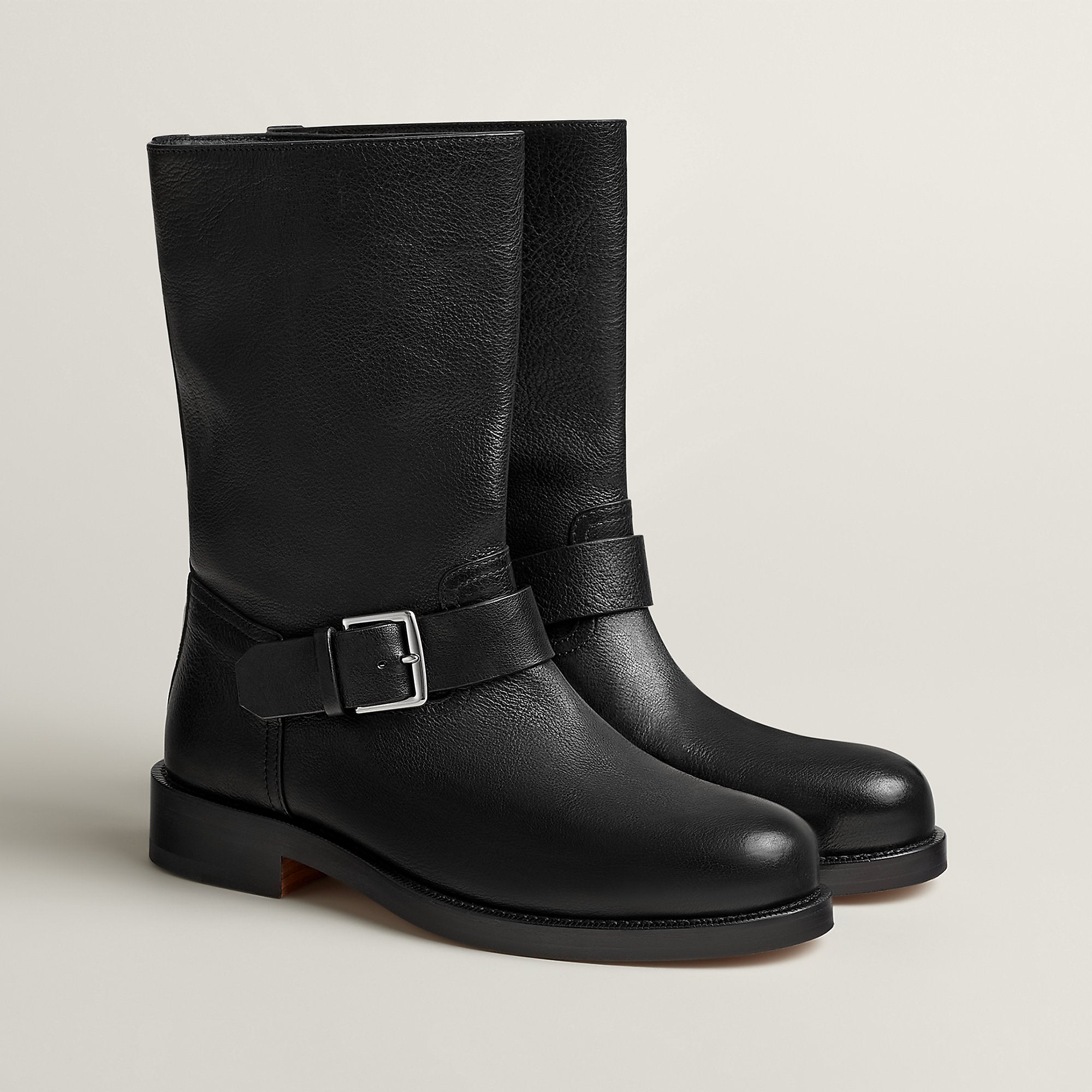  Hermes Leo Ankle Boot Noir