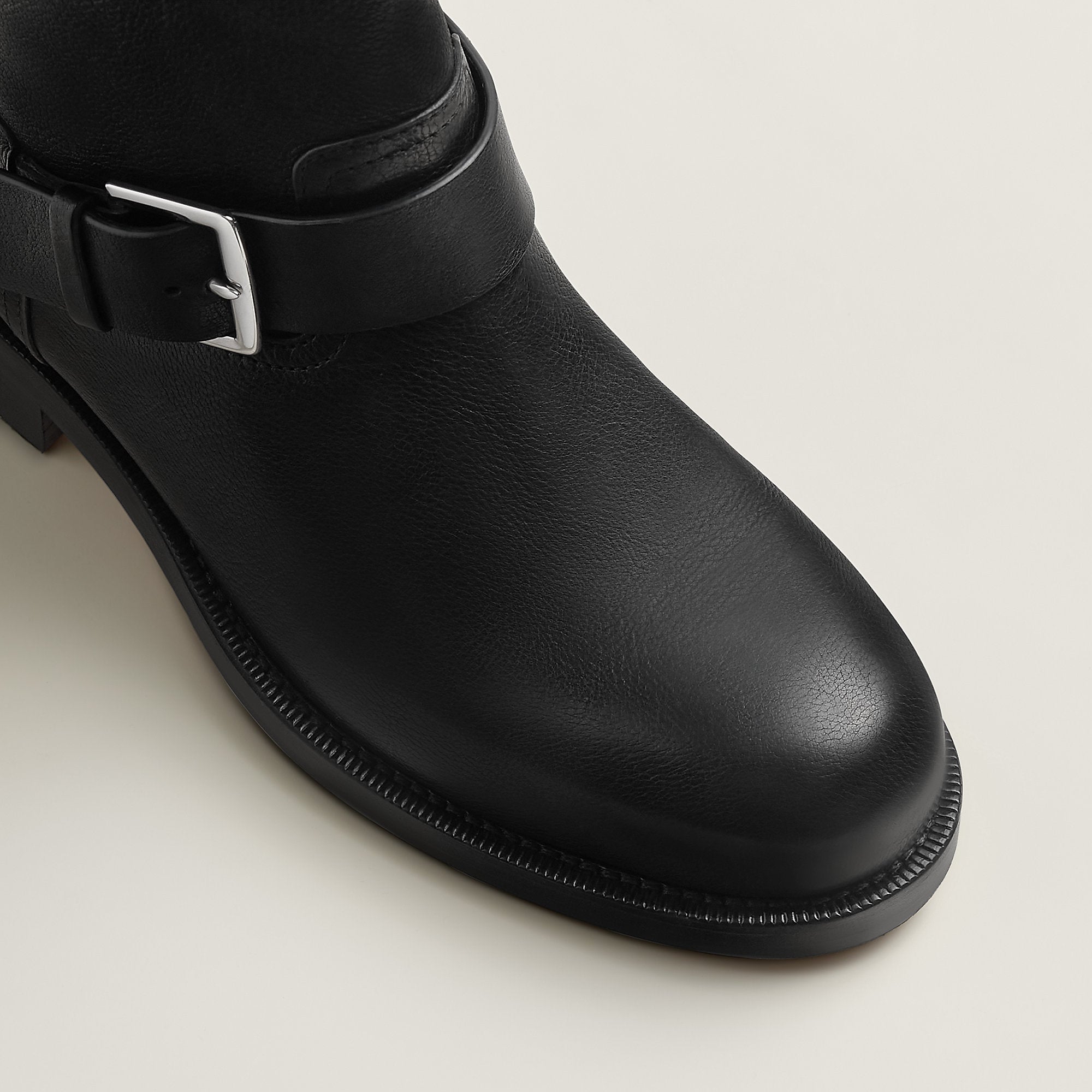  Hermes Leo Ankle Boot Noir