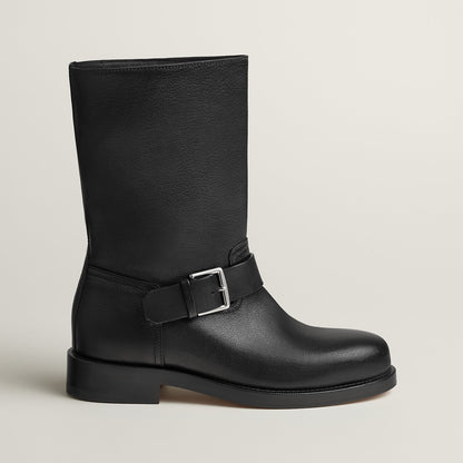  Hermes Leo Ankle Boot Noir