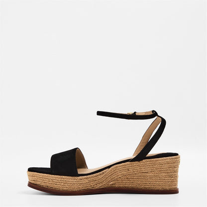  Leona Wedge Heels Black