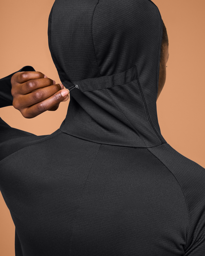 On Climate Zip Hoodie Black (Women's)