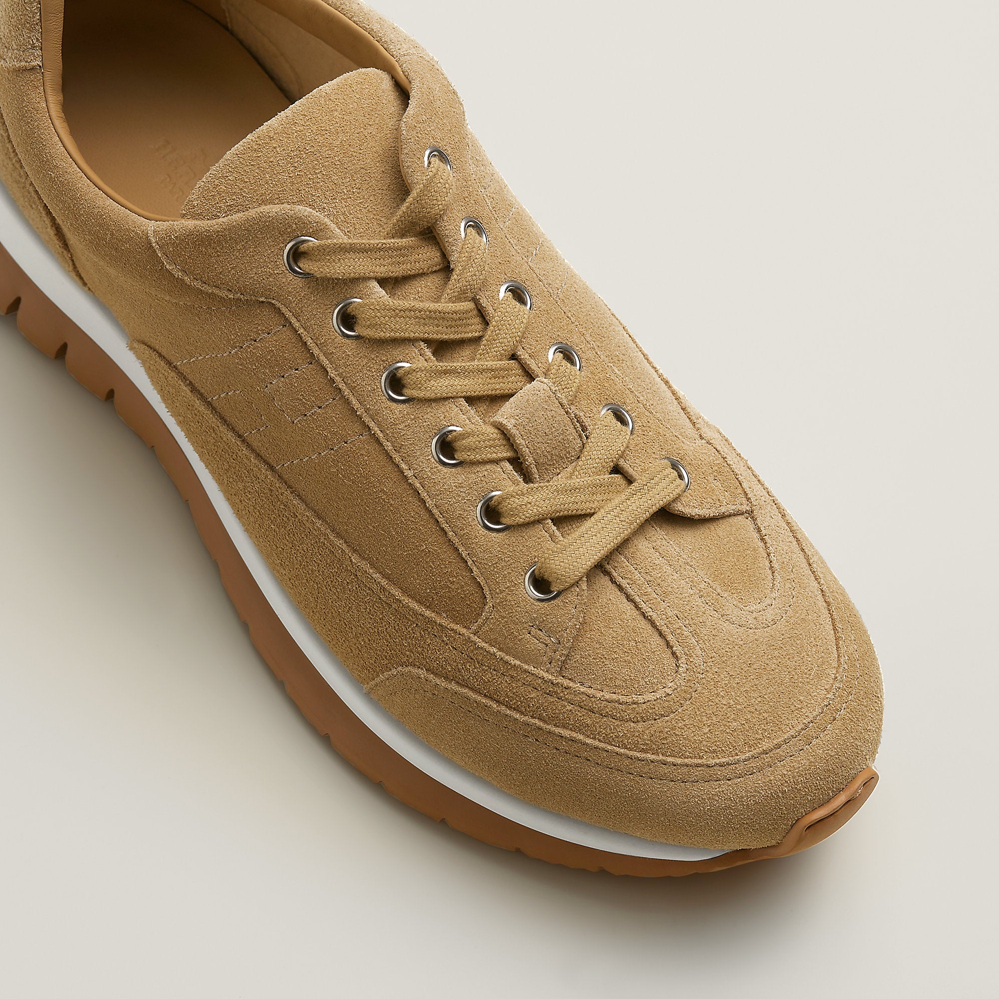  Hermes Libera Sneaker Beige Albtre
