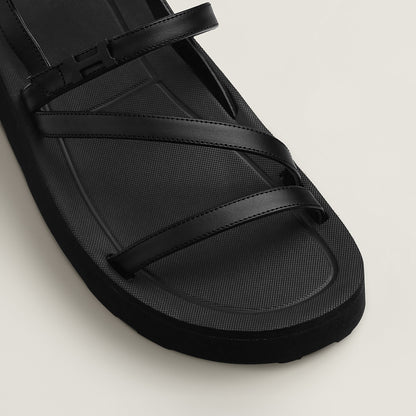  Hermes Liberte Sandal Noir