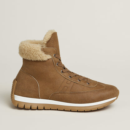  Hermes Lieva Sneaker Brun Fum