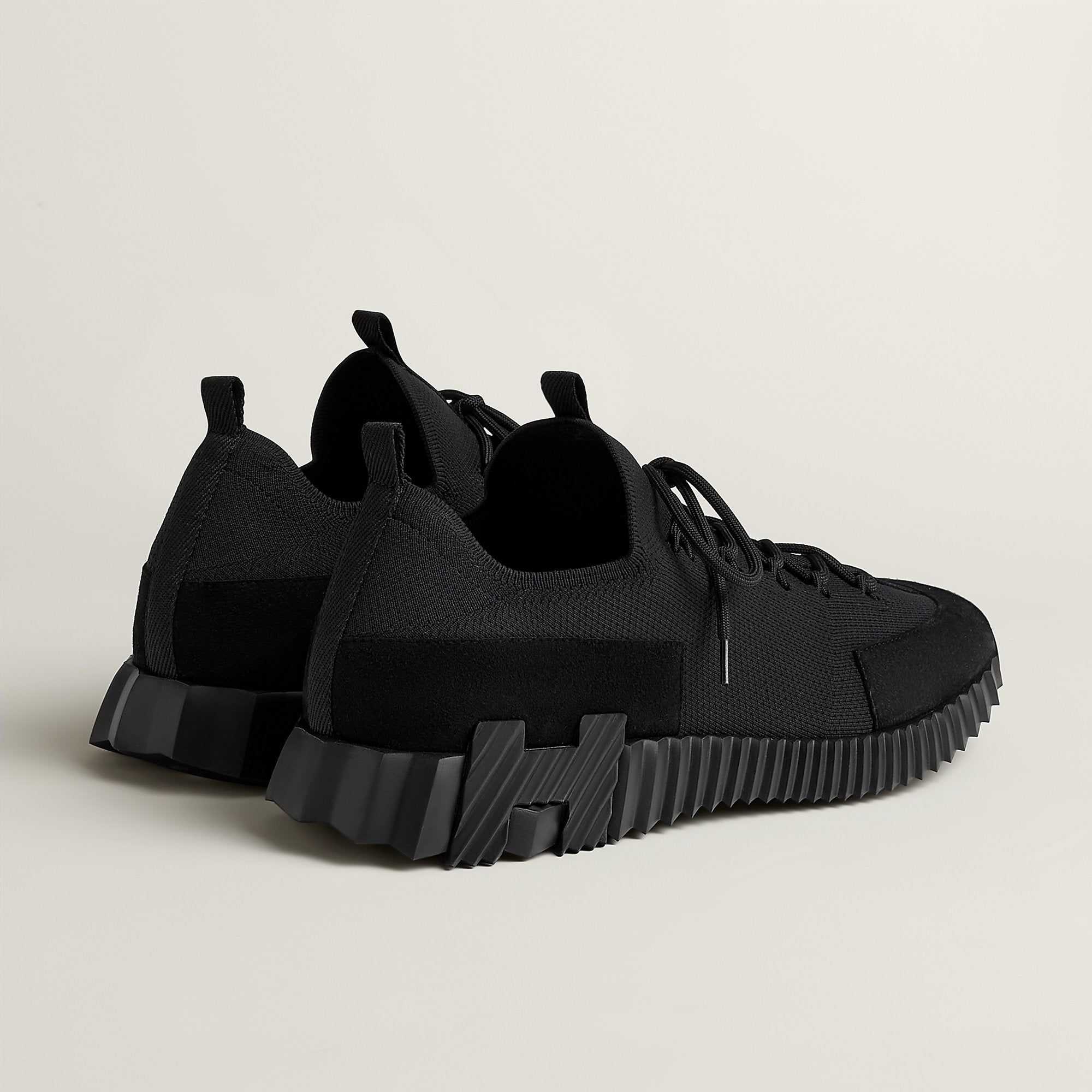  Hermes Lift Slip On Sneaker Noir