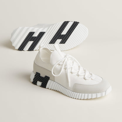  Hermes Lift Slip On Sneaker Blanc