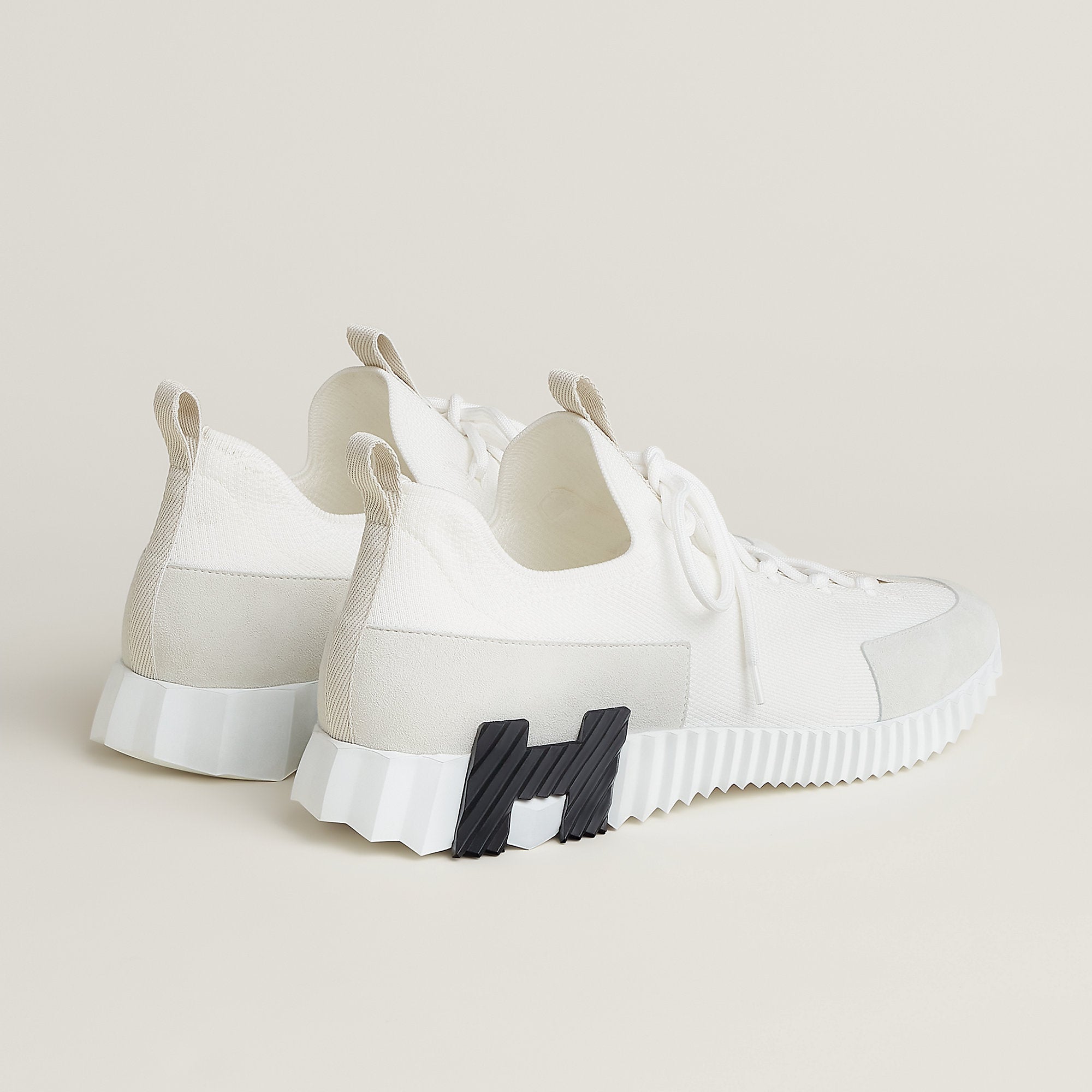  Hermes Lift Slip On Sneaker Blanc