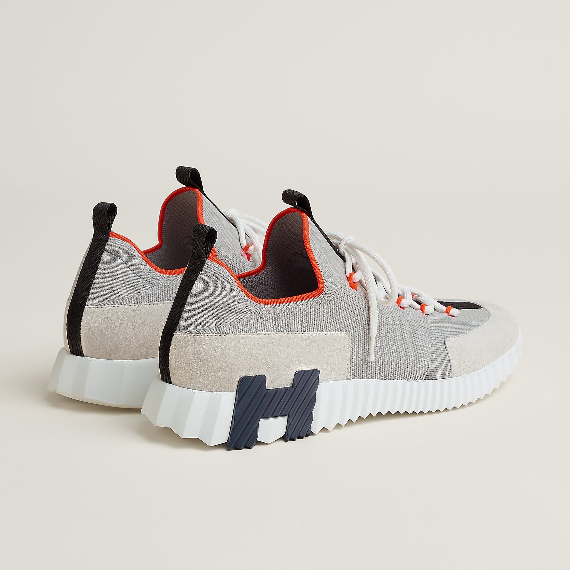  Hermes Lift Slip On Sneaker Multie Beige Galet
