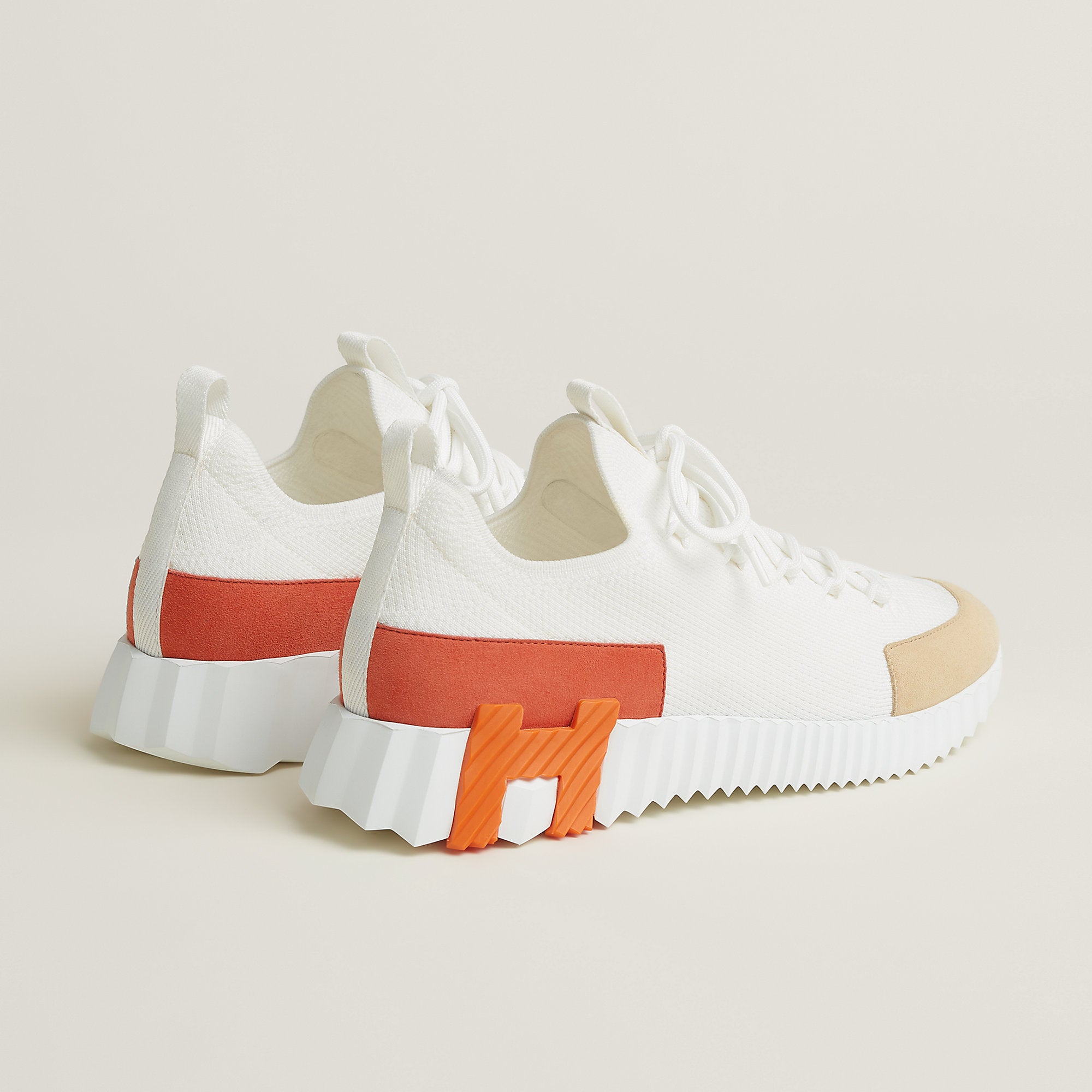  Hermes Lift Slip On Sneaker Multie Blanc