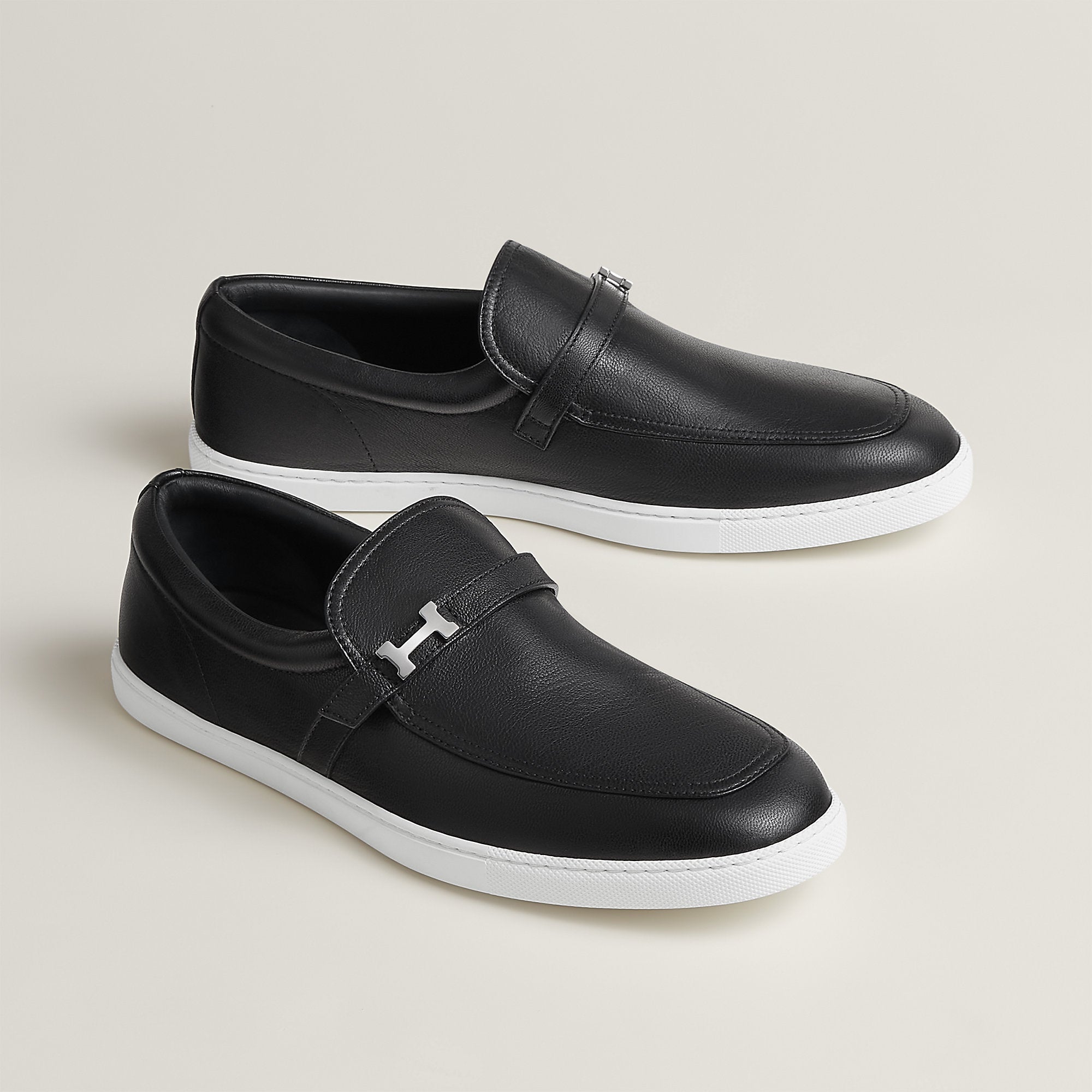  Hermes Like Loafer Noir