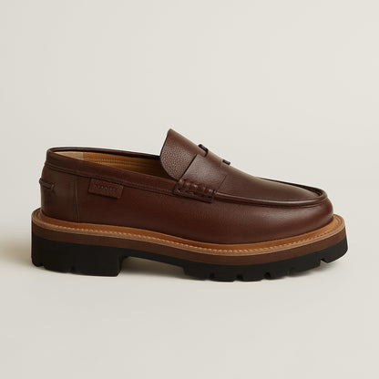  Hermes Lilt Loafer Marron Palissandre
