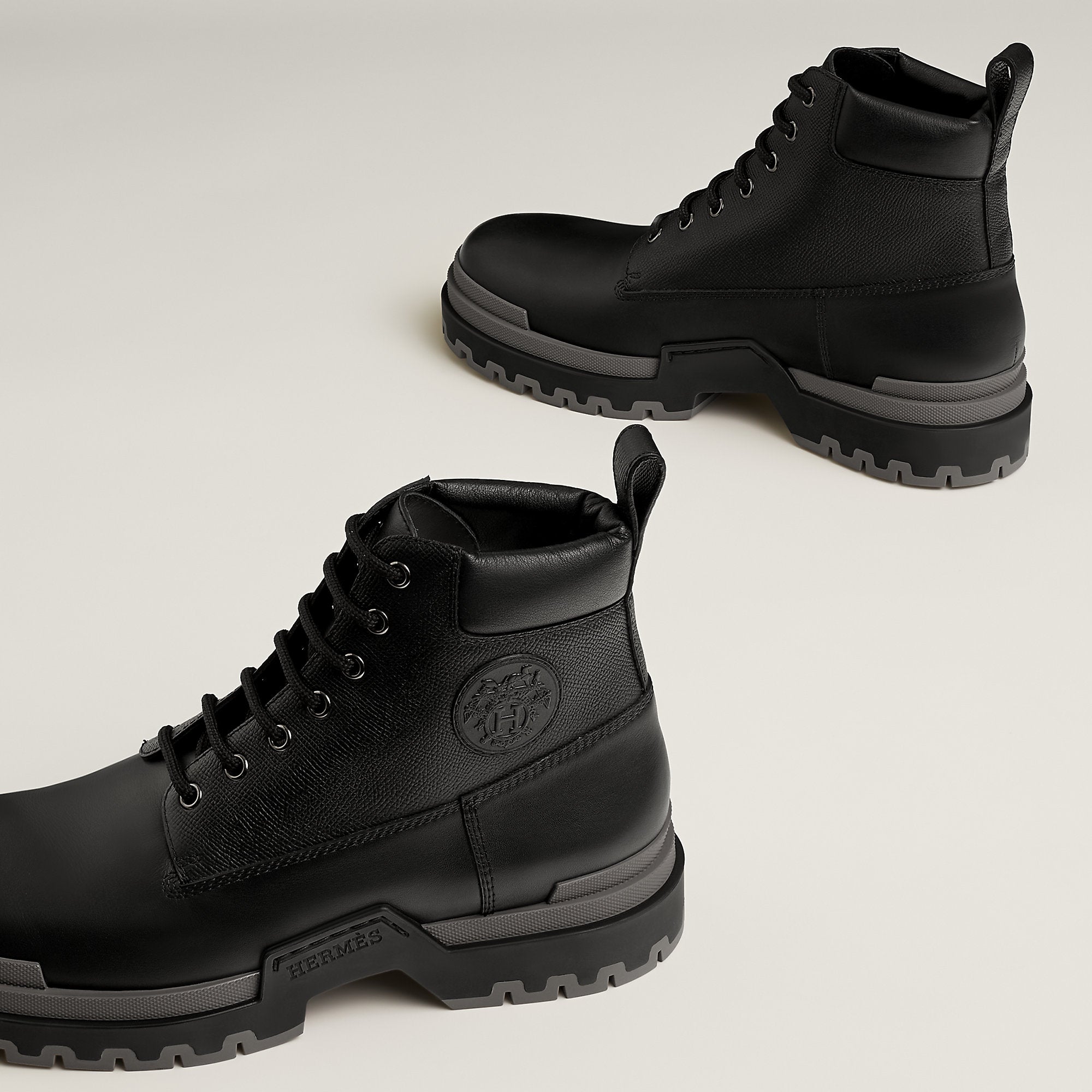  Hermes Limite Ankle Boot Noir