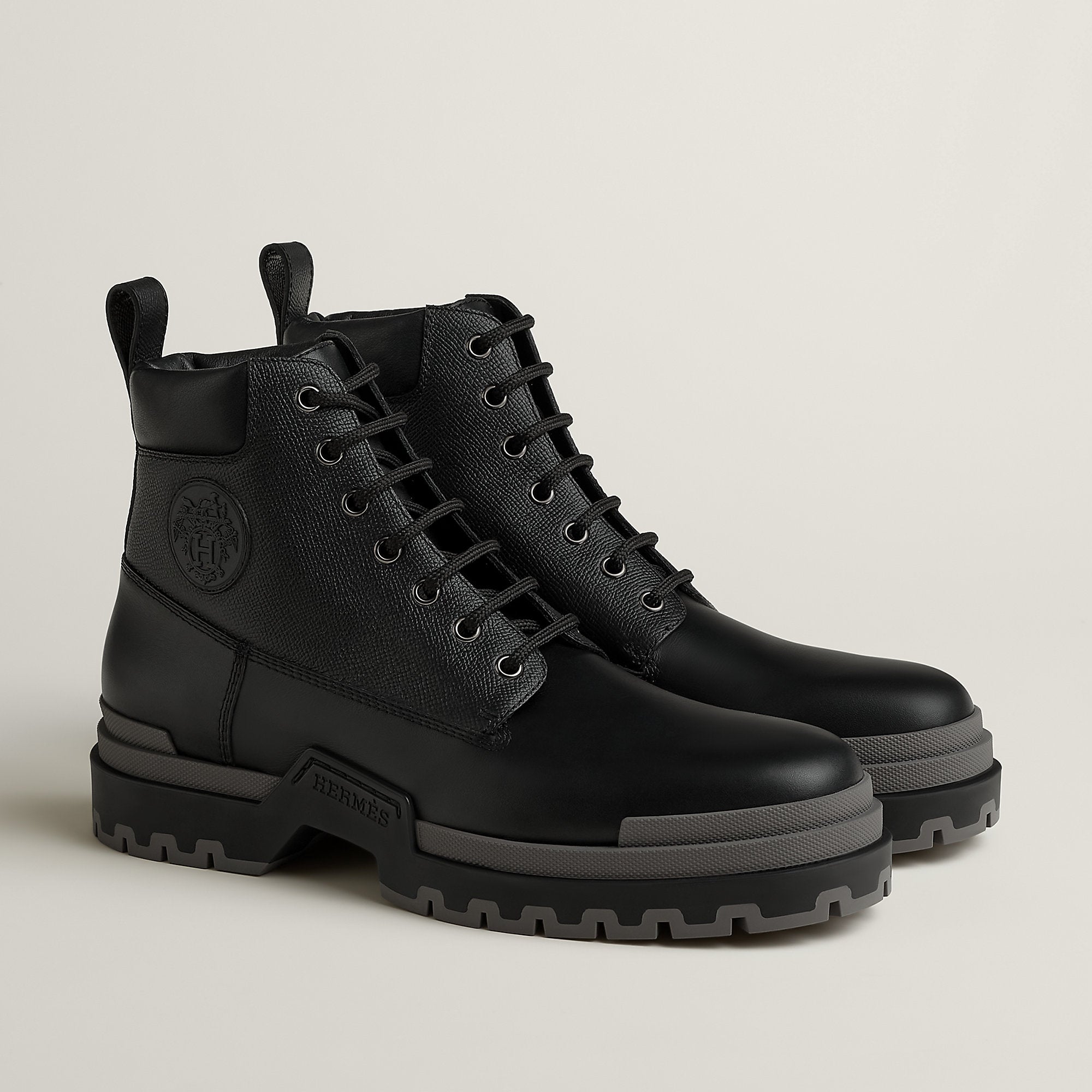  Hermes Limite Ankle Boot Noir