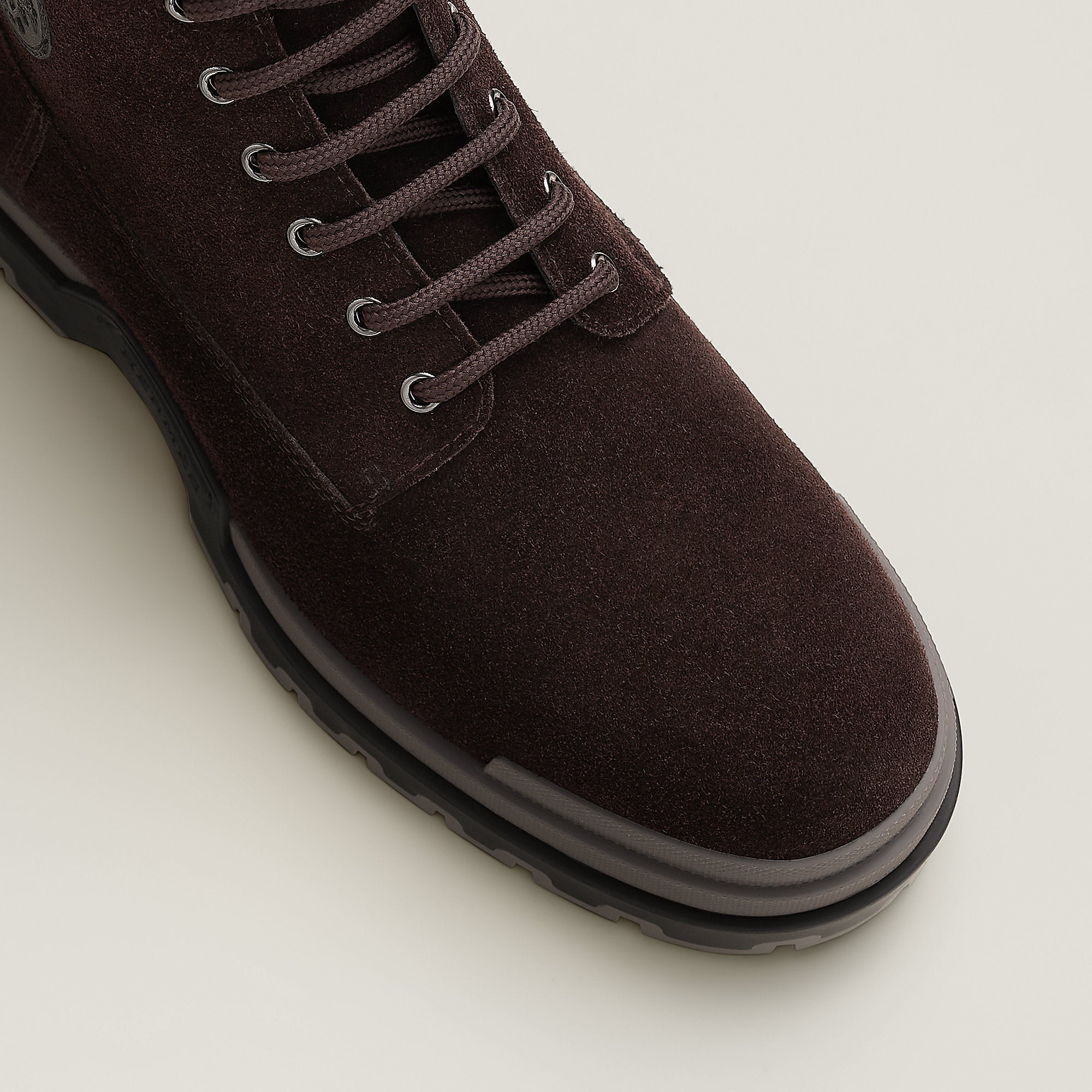  Hermes Limite Ankle Boot Marron Bne