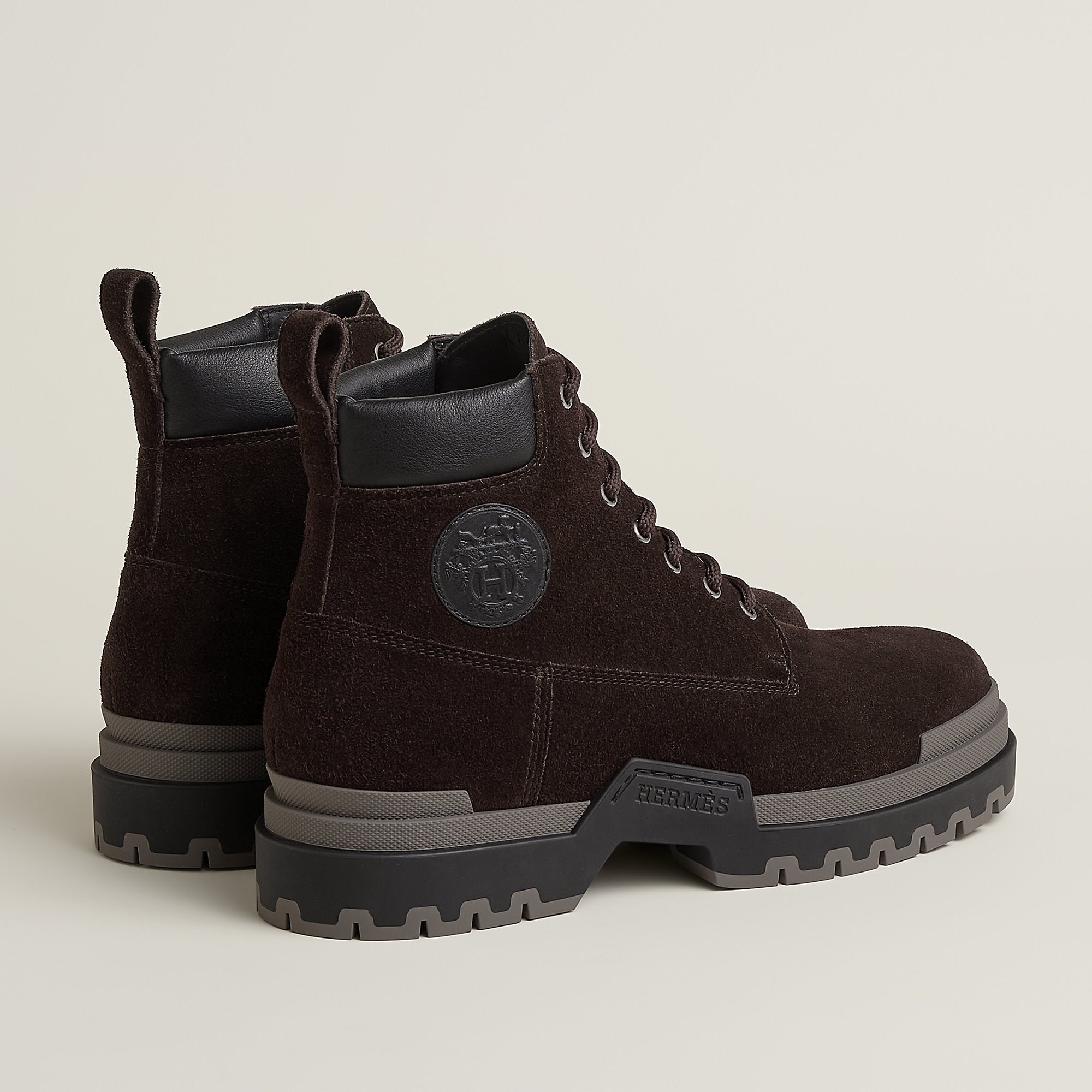  Hermes Limite Ankle Boot Marron Bne