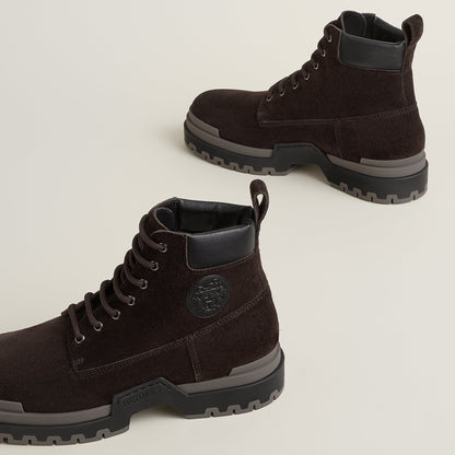  Hermes Limite Ankle Boot Marron Bne