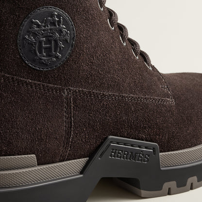  Hermes Limite Ankle Boot Marron Bne
