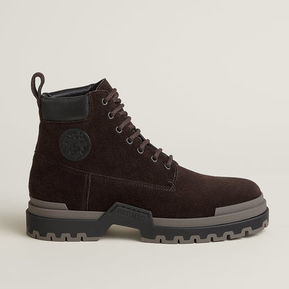  Hermes Limite Ankle Boot Marron Bne