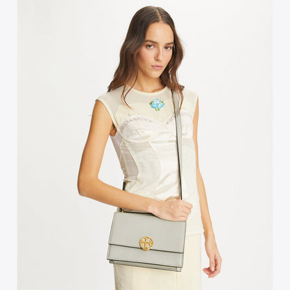 Tory Burch Limited-Edition Shoulder Bag Feather Gray