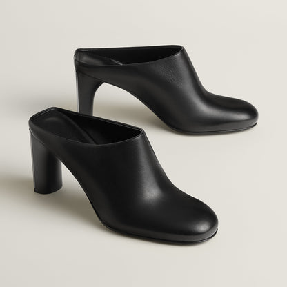  Hermes Lina 80 Mule Noir