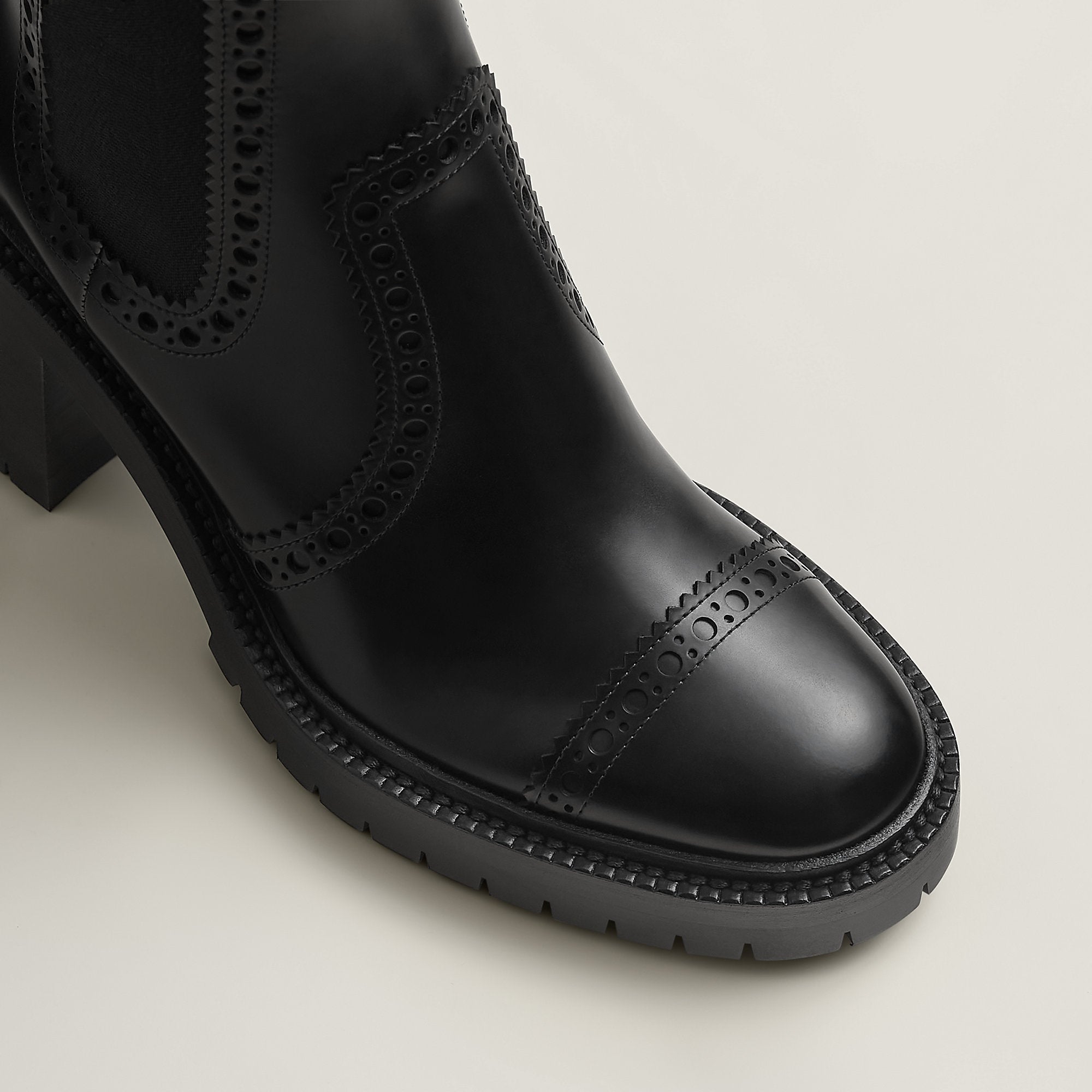  Hermes Lindsay 70 Ankle Boot Noir