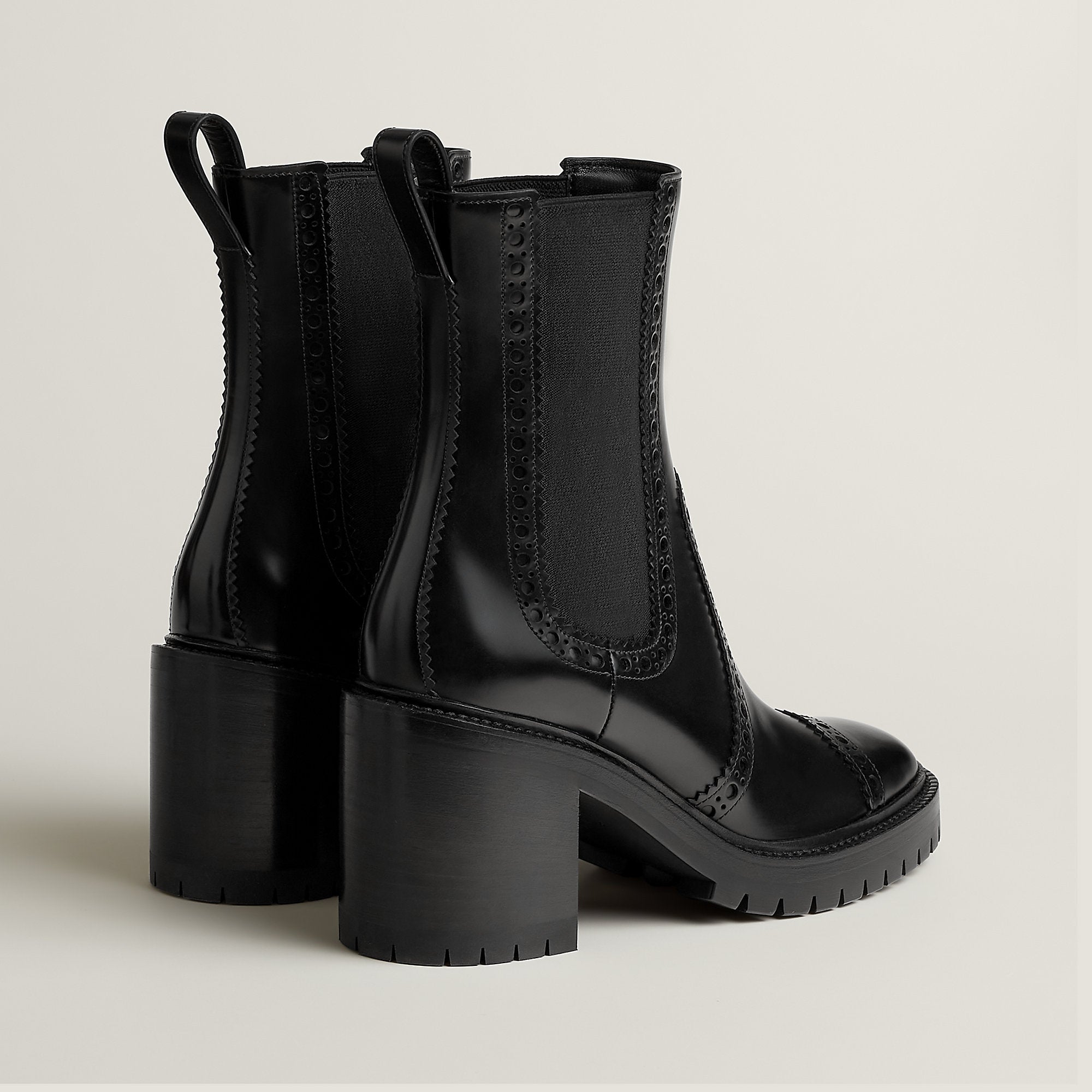  Hermes Lindsay 70 Ankle Boot Noir