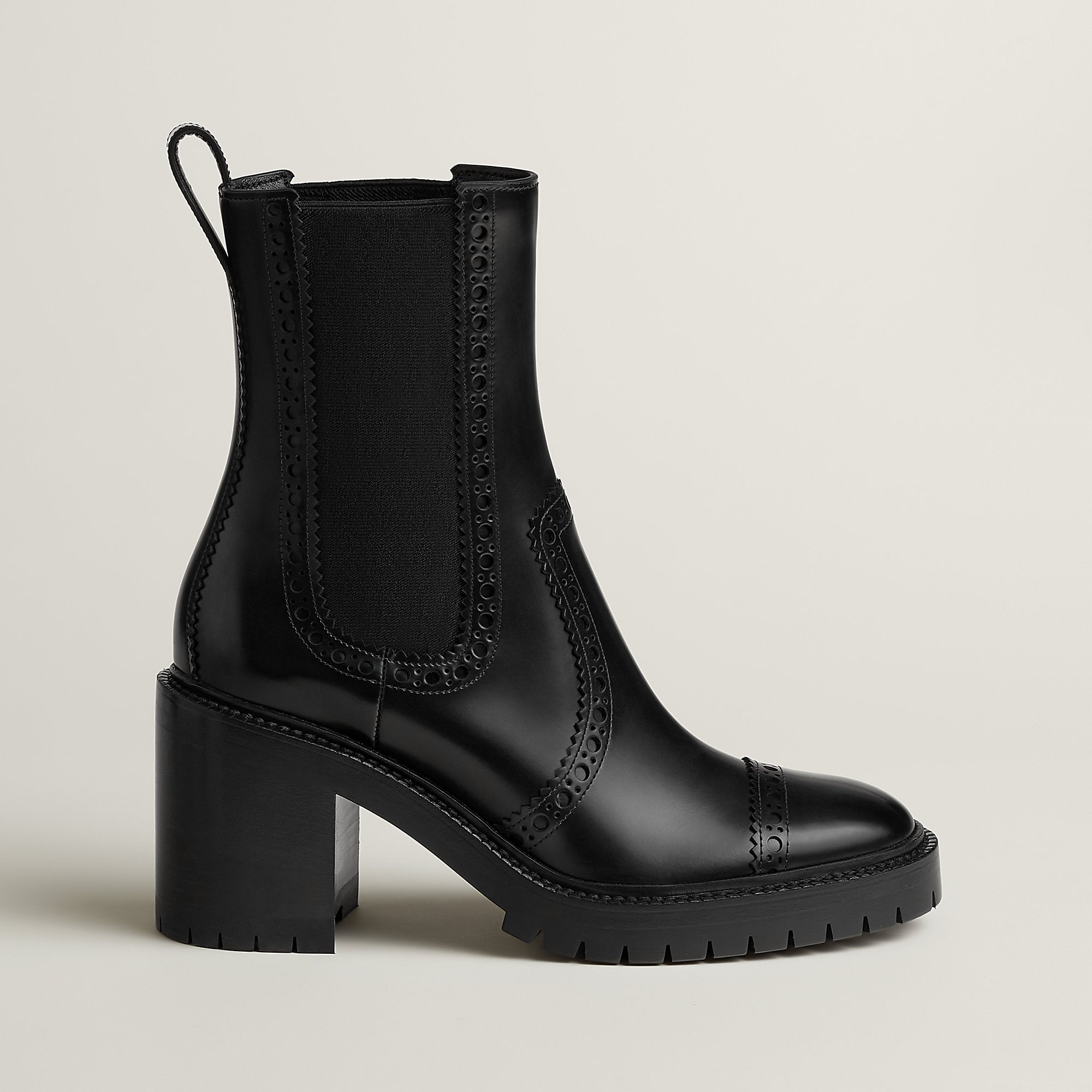  Hermes Lindsay 70 Ankle Boot Noir