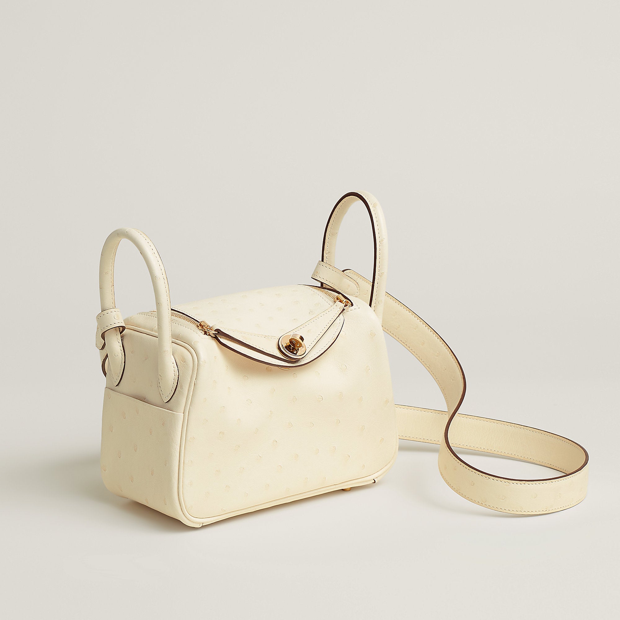  Hermes Lindy Ii Mini Bag Nata