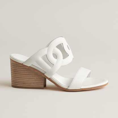  Hermes Lipari 70 Sandal Blanc