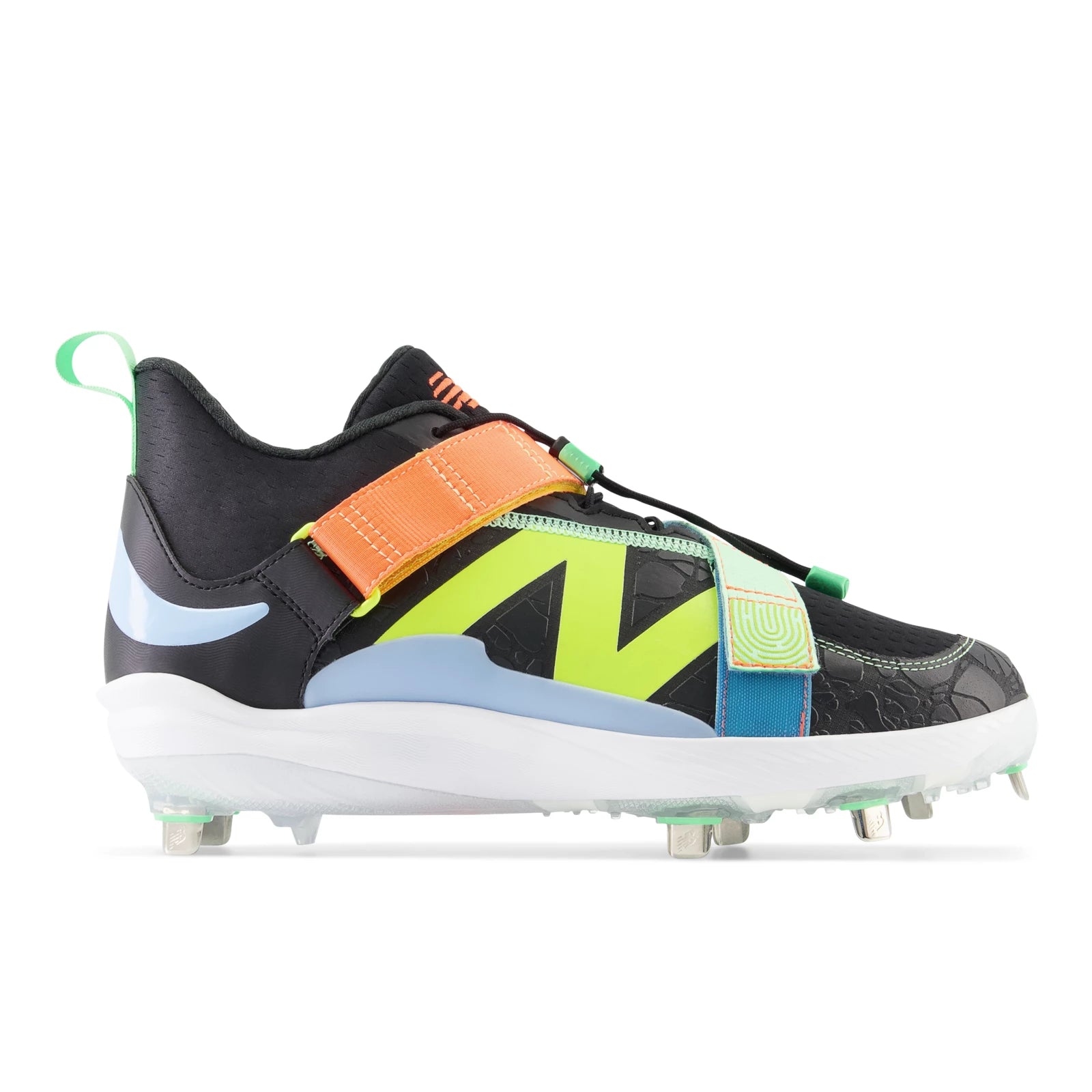 New Balance Fuelcell Lindor 2 Black With Neon Dragonfly And Electric Jade Black With Neon Dragonfly And Electric Jade