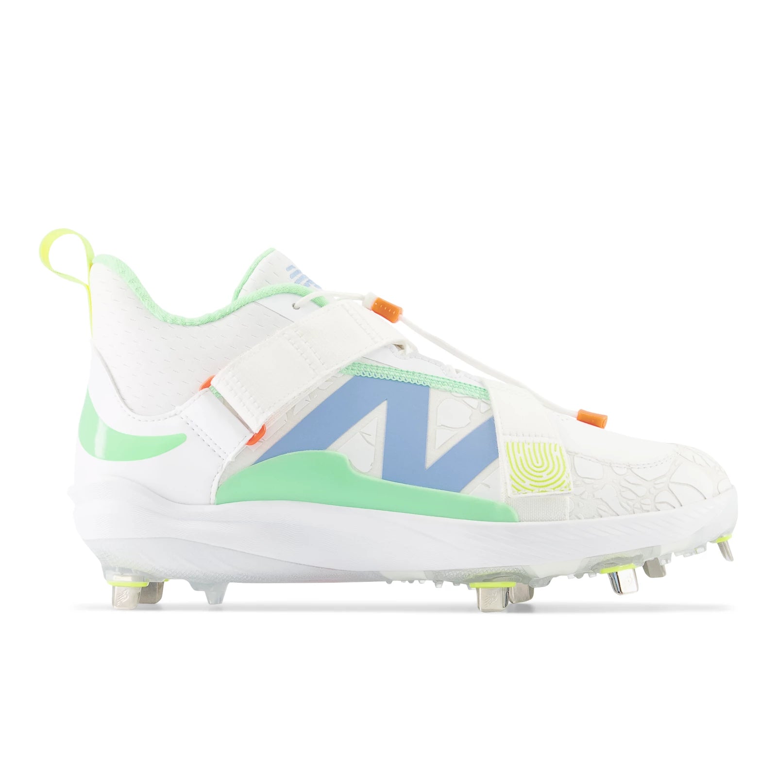 New Balance Fuelcell Lindor 2 Optic White With Neon Dragonfly And Electric Jade Optic White With Neon Dragonfly And Electric Jade
