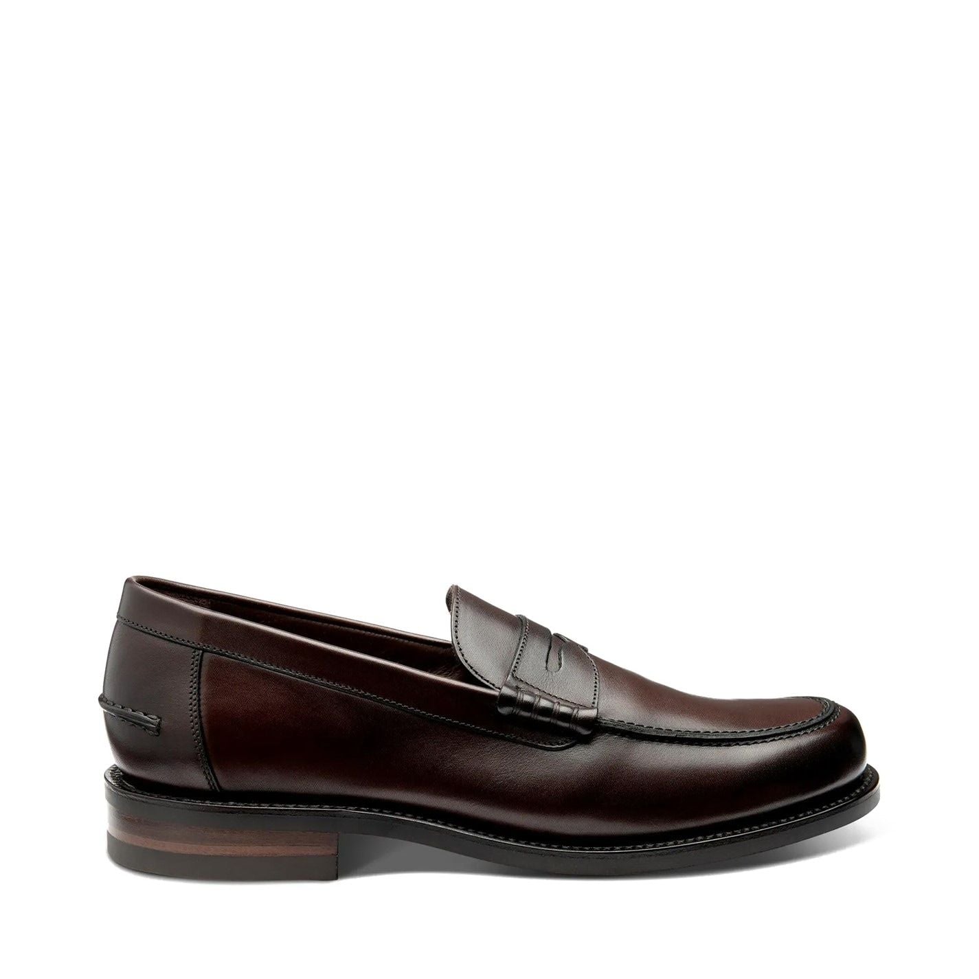  Loake Kingscliffe LT Sn53 DK Brown