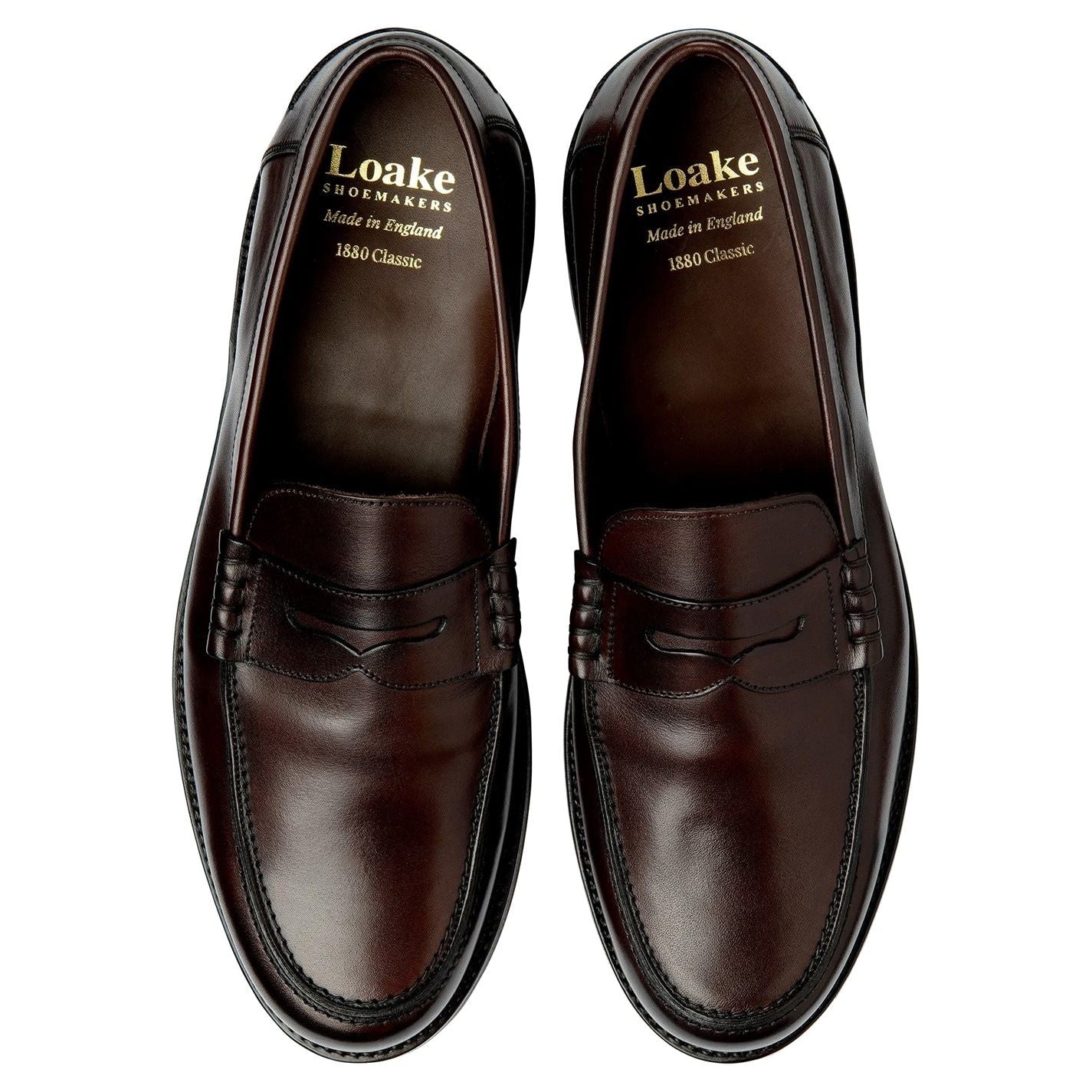  Loake Kingscliffe LT Sn53 DK Brown