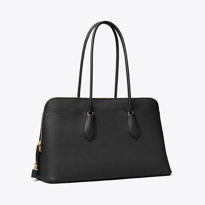 Tory Burch Lock Satchel Black
