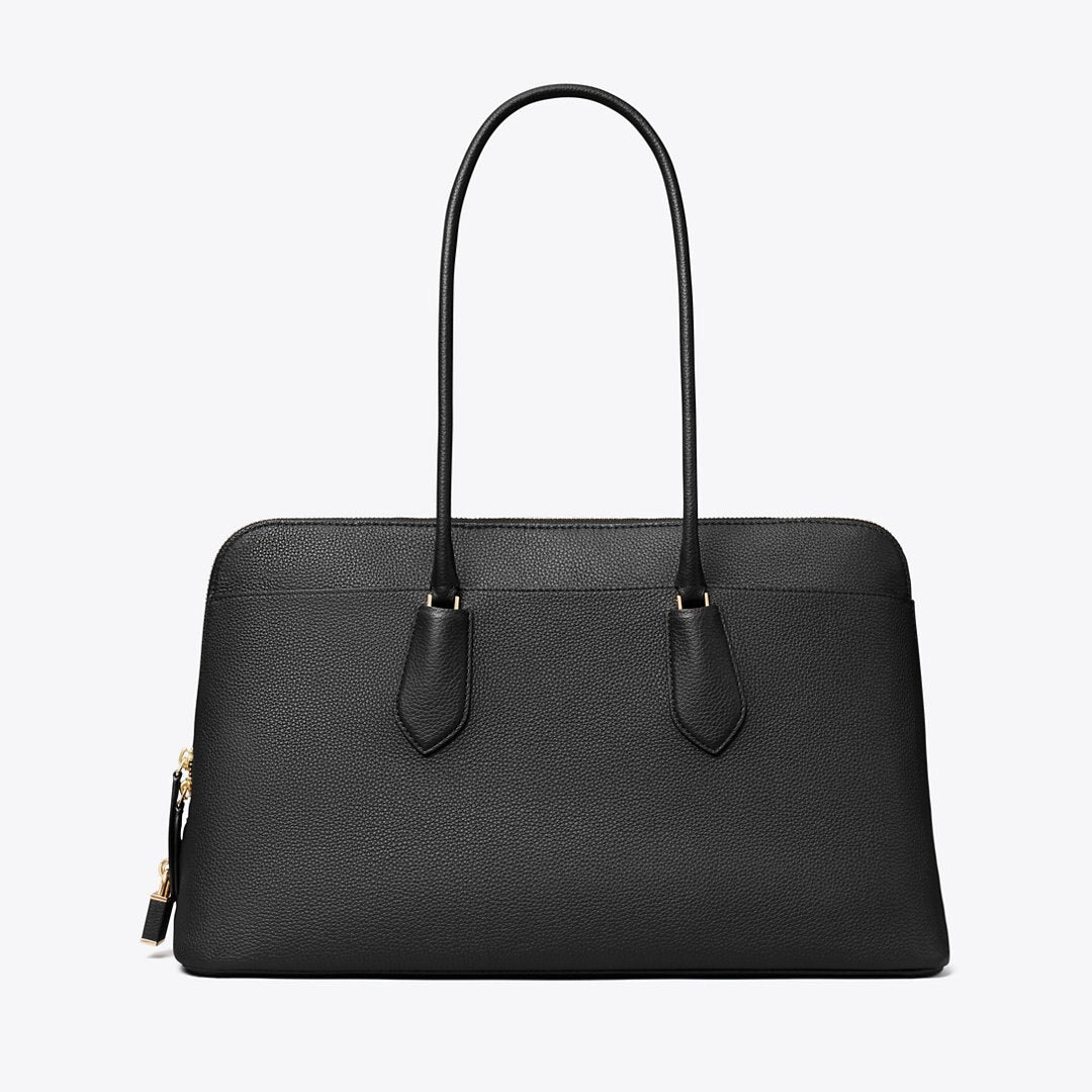 Tory Burch Lock Satchel Black