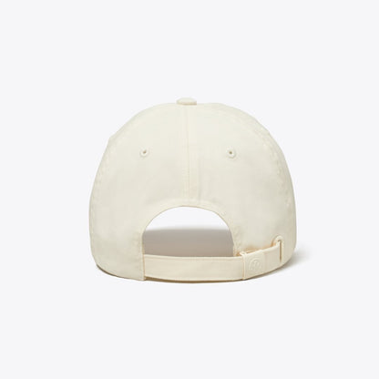 Tory Burch Logo Cap Ivory Pearl