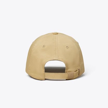 Tory Burch Logo Cap Khaki